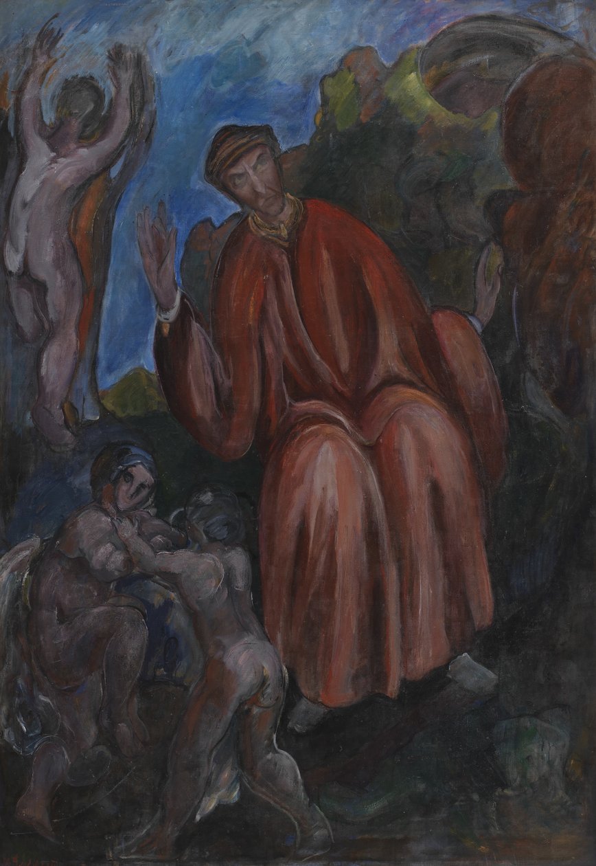 Dante. Propheten, Opus I von J.A. Jerichau
