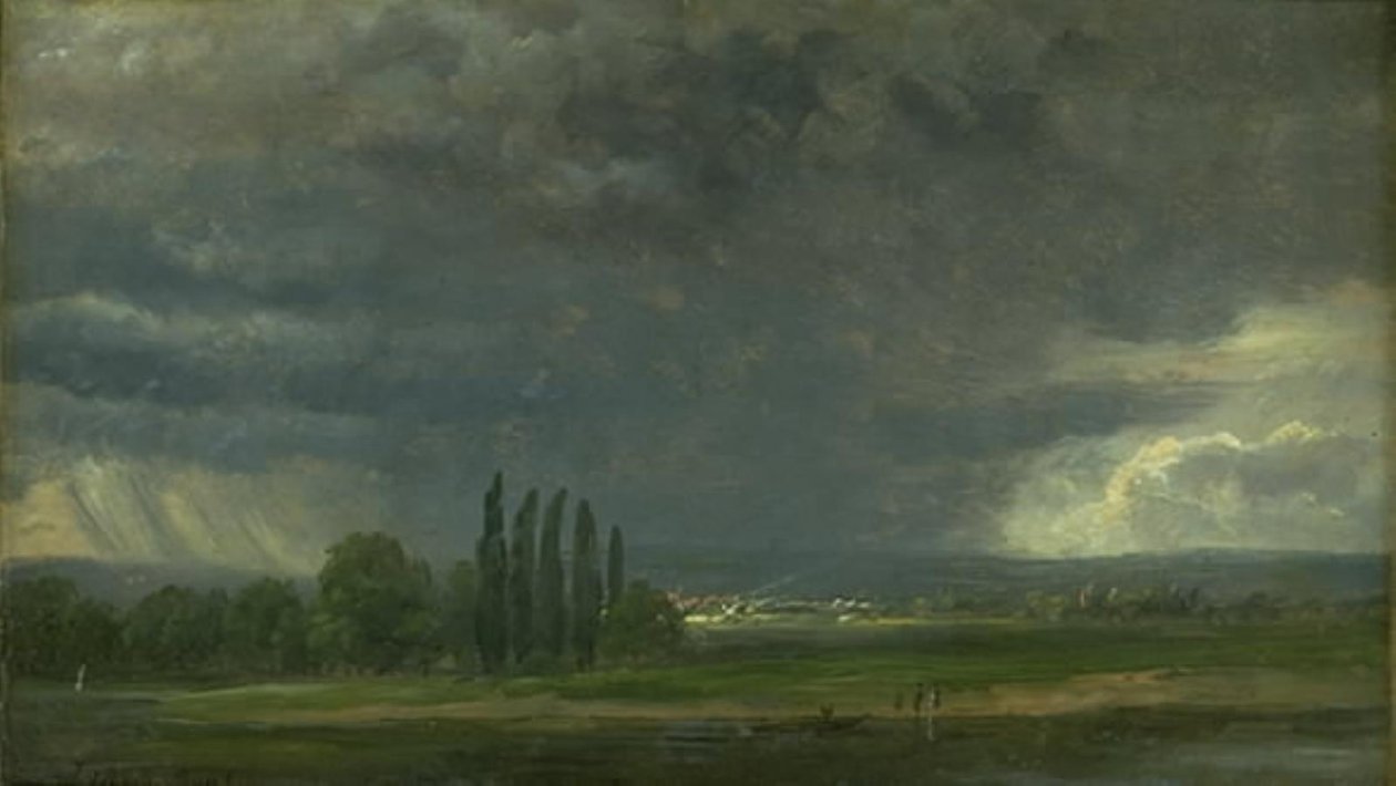 Das Elbtal bei Dresden von Johan Christian Dahl