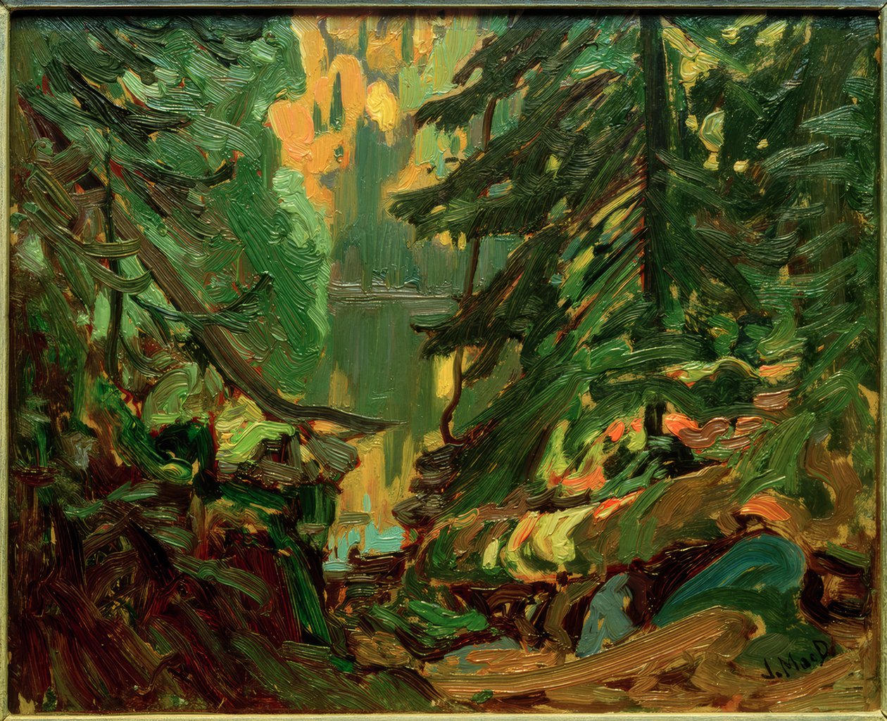 In der Nähe des Montreal-Sees, Algoma von J.E.H. MacDonald