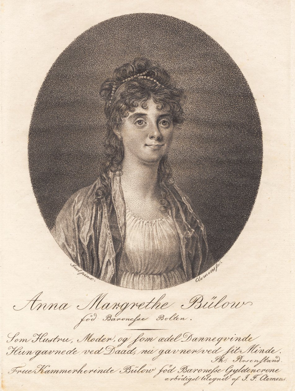 Anna Margrethe Bülow von J.F. Clemens