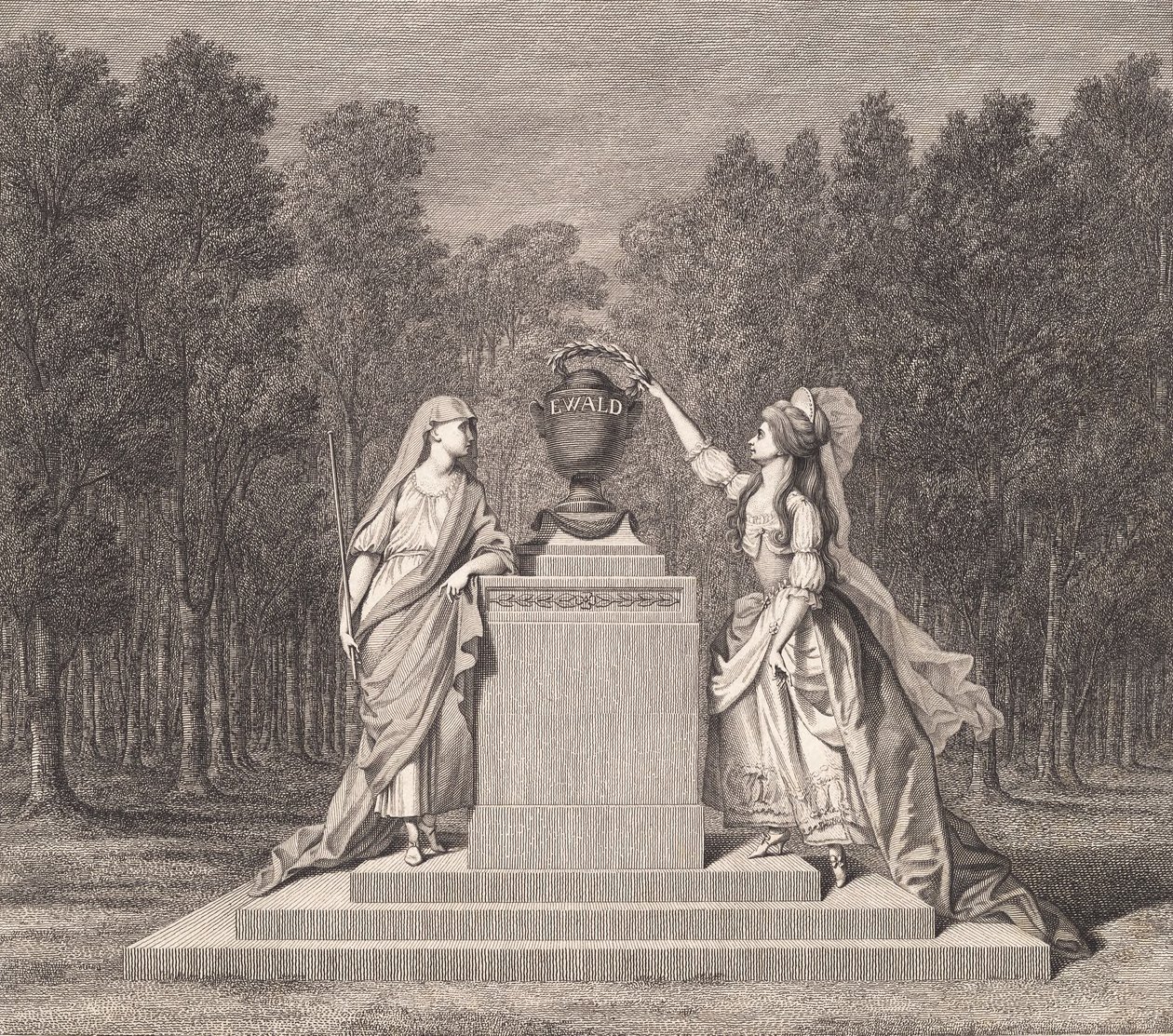 Ewalds Gedenken von J.F. Clemens