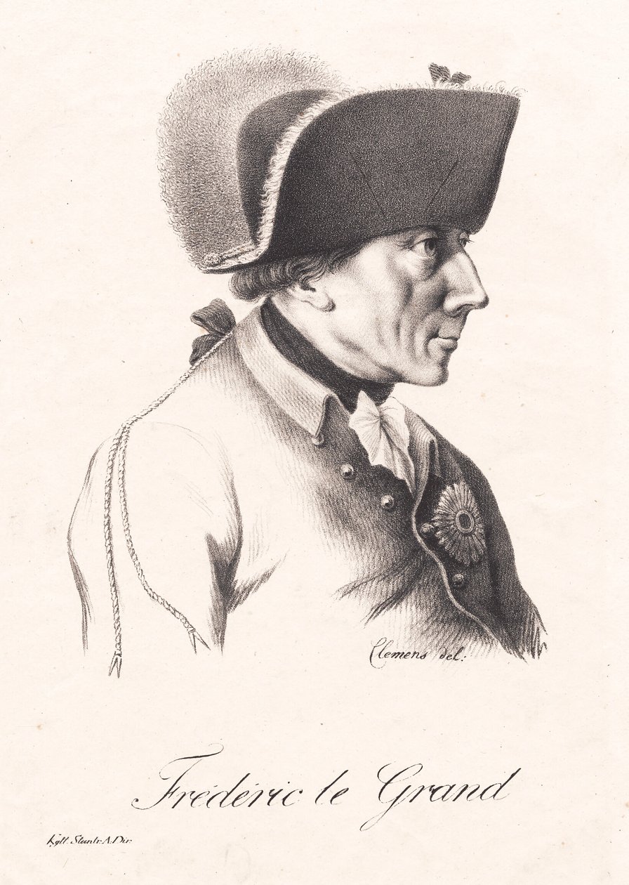 Friedrich der Große von J.F. Clemens