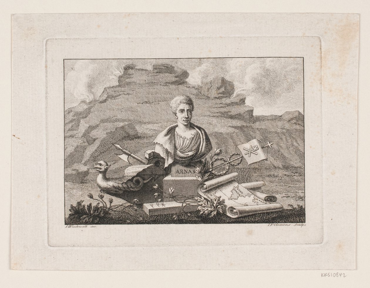 Der Handschriftensammler Arni Magnusson von J.F. Clemens