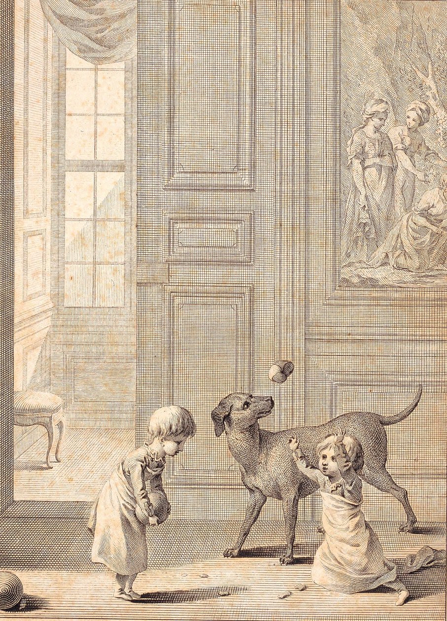 Kronprinz Frederiks Kinderspiele II von J.F. Clemens