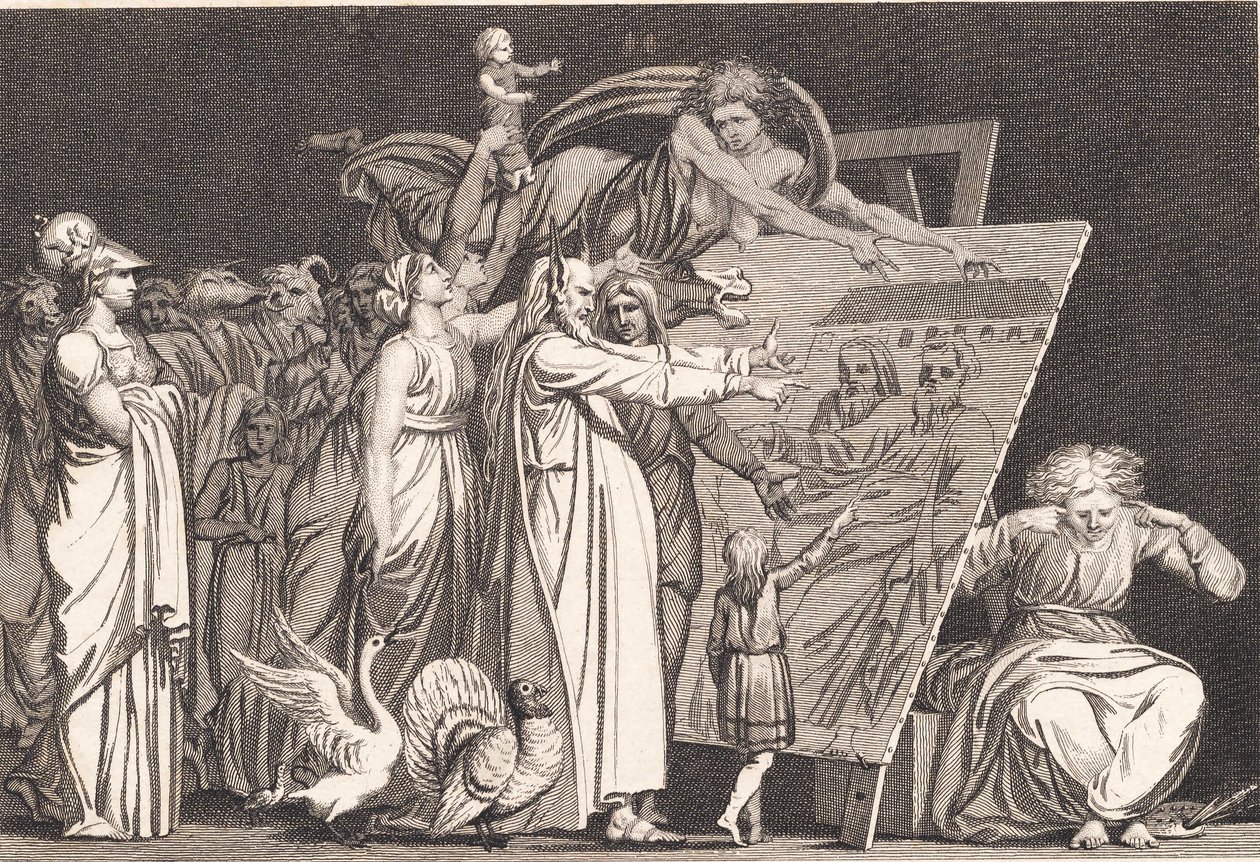 Das Schicksal der Künstler von J.F. Clemens