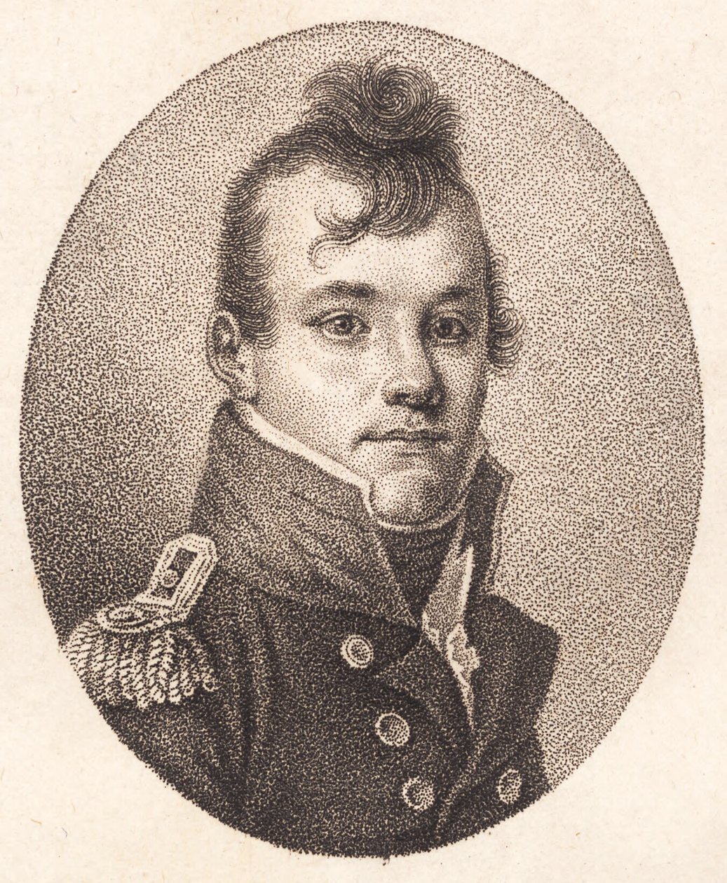 Leutnant O.C. Lange von J.F. Clemens