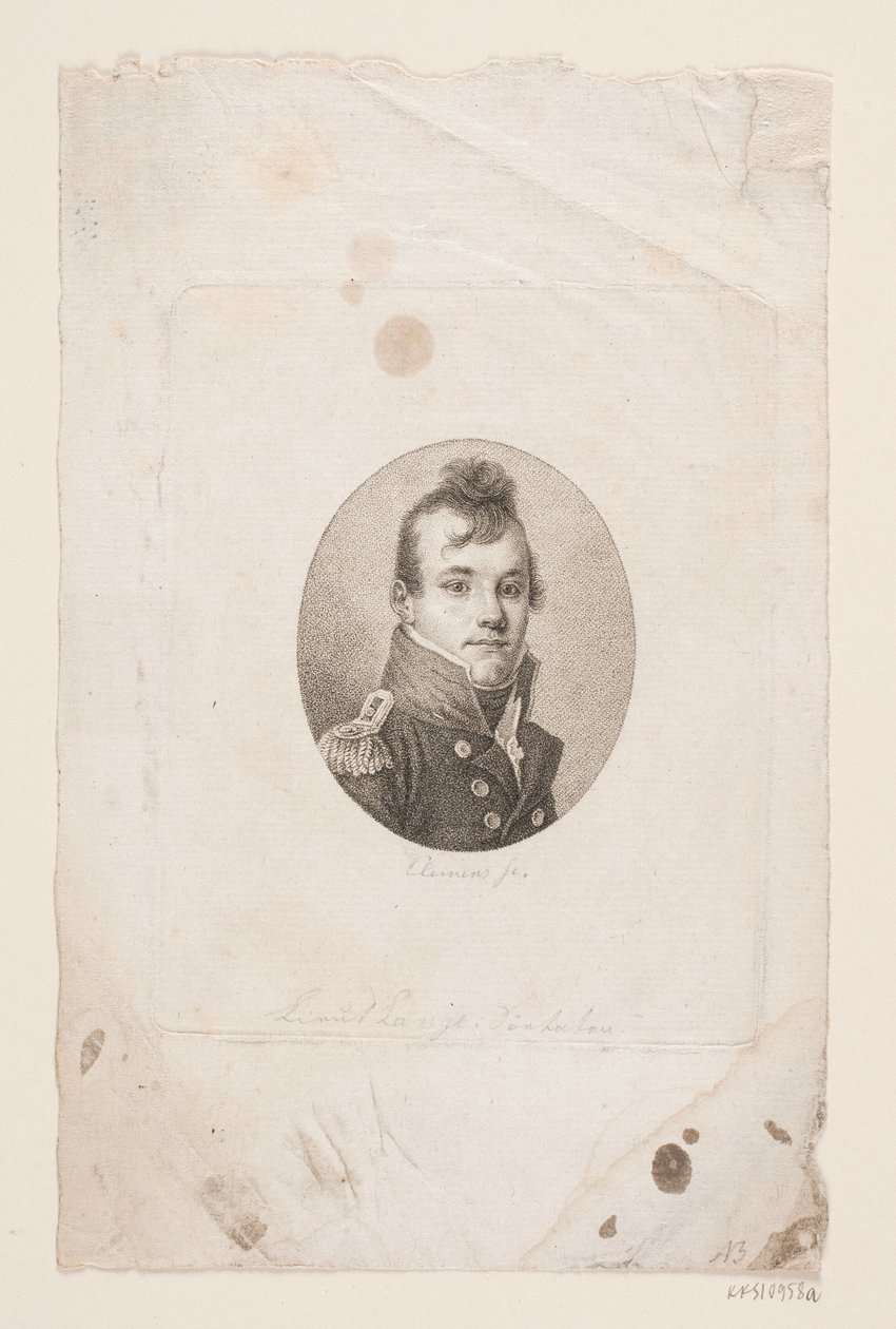 Leutnant Ole Christian Lange von J.F. Clemens