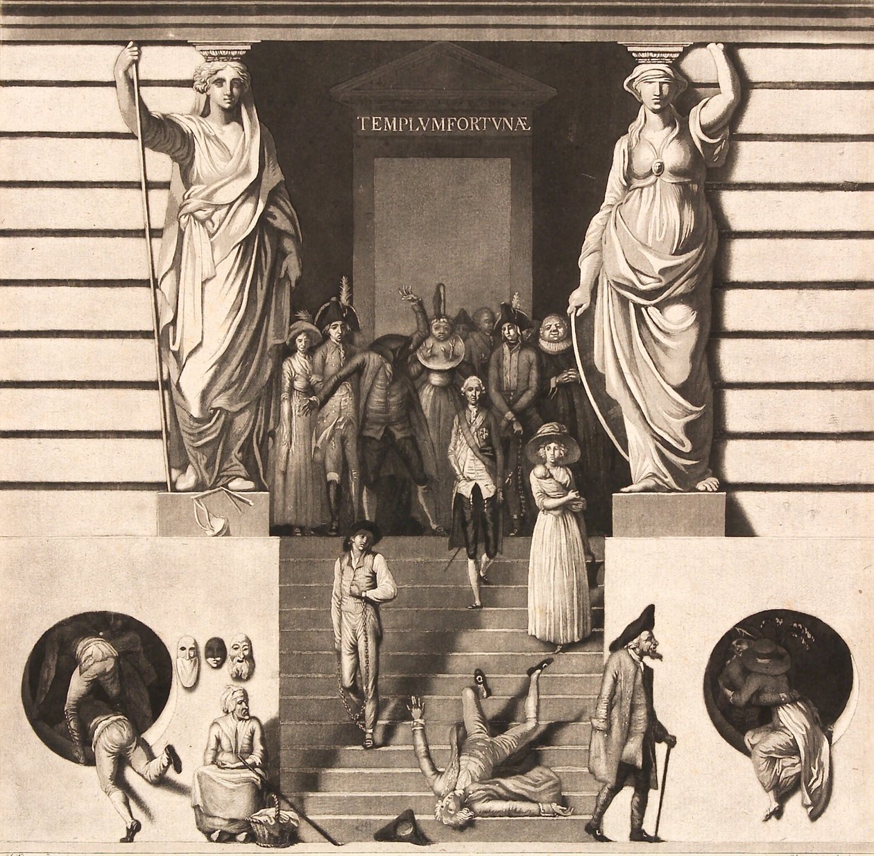 Tempel des Glücks von J.F. Clemens