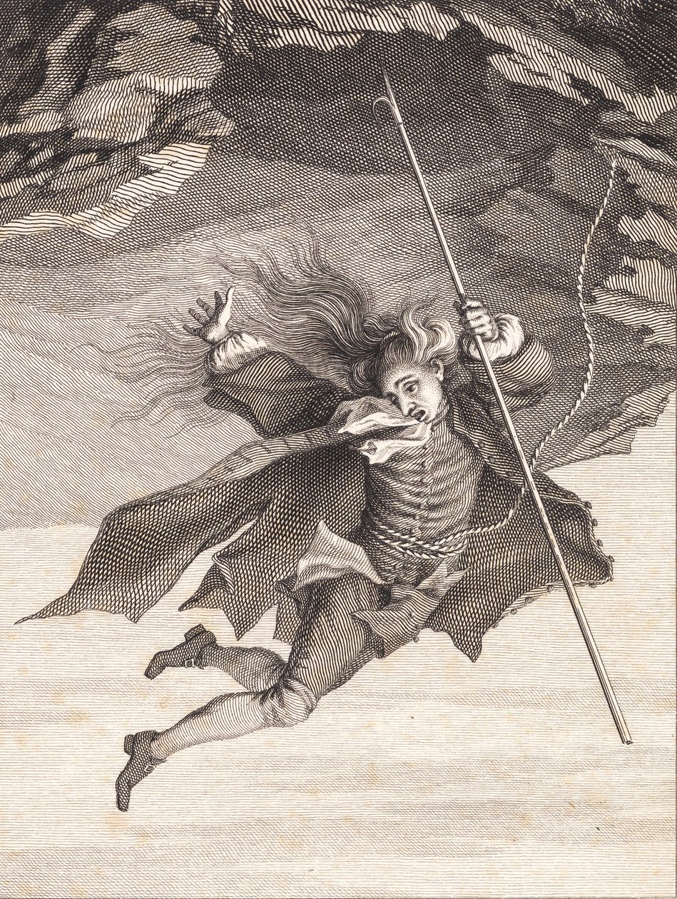 Niels Klims Abstieg. II von J.F. Clemens