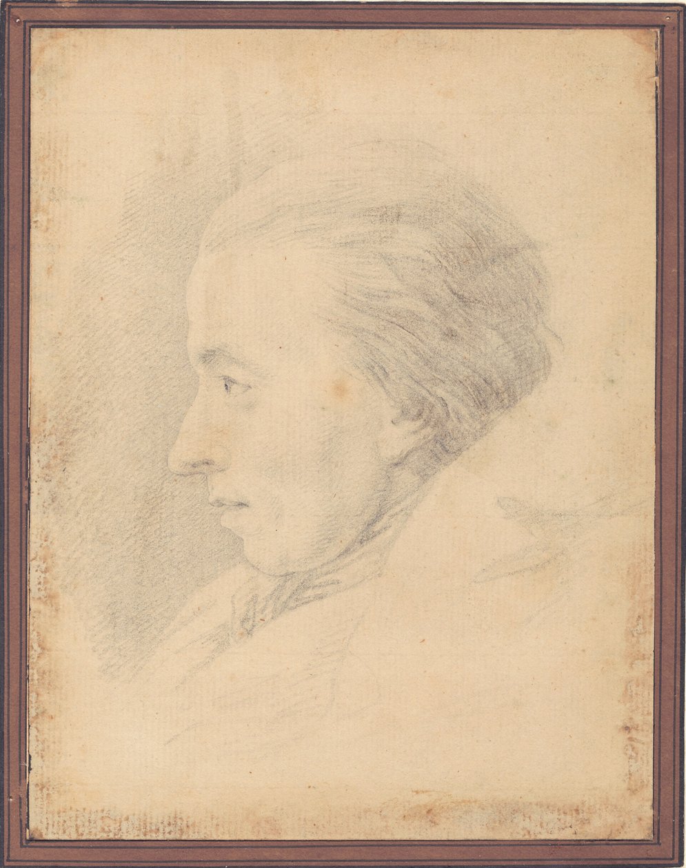 Porträt des Dichters Johannes Ewald (1743-81) von J.F. Clemens