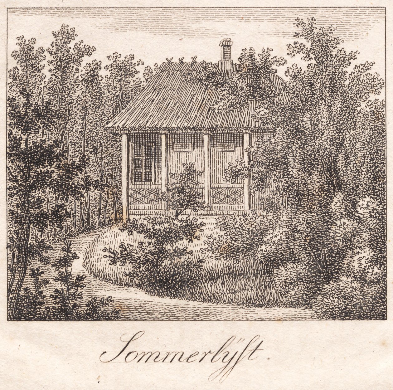 Sanderumgaards Garten von J.F. Clemens