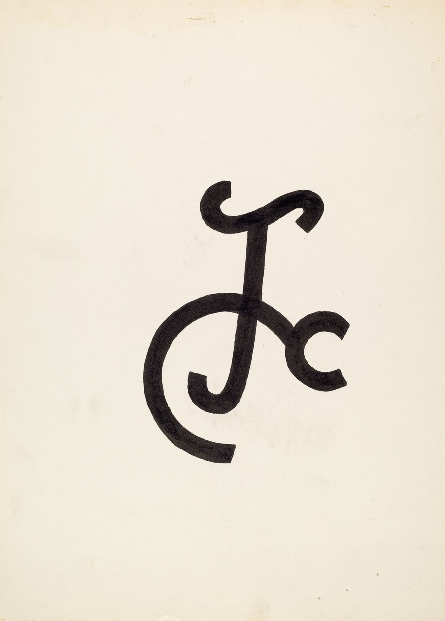 Viehbrand, ca. 1936 von J.Henry Marley
