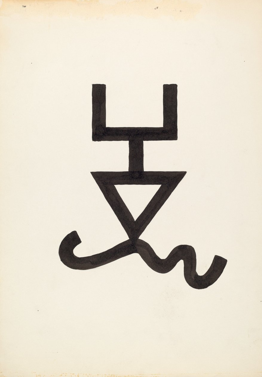 Viehbrand, ca. 1936 von J.Henry Marley