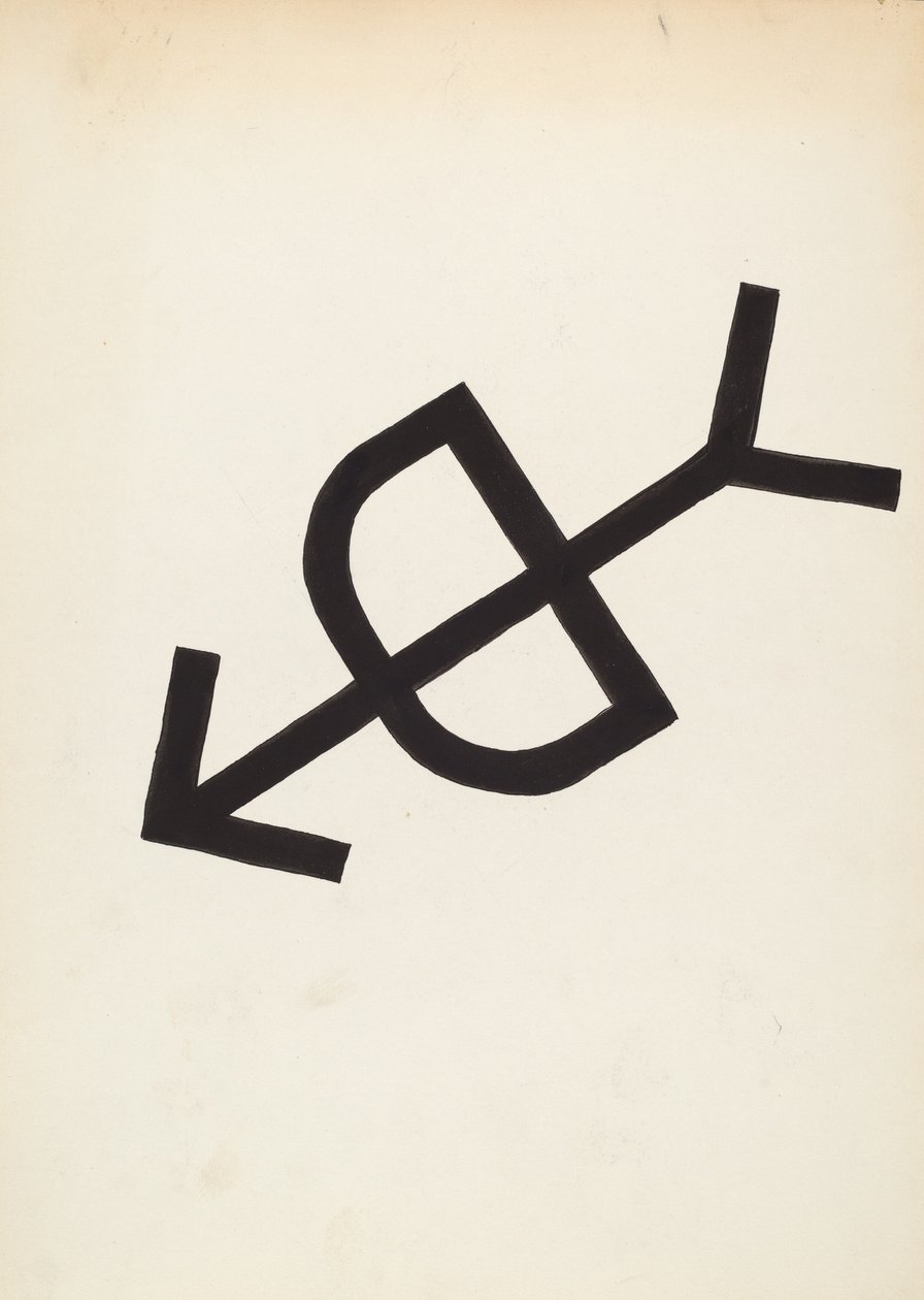 Viehbrand, ca. 1936 von J.Henry Marley