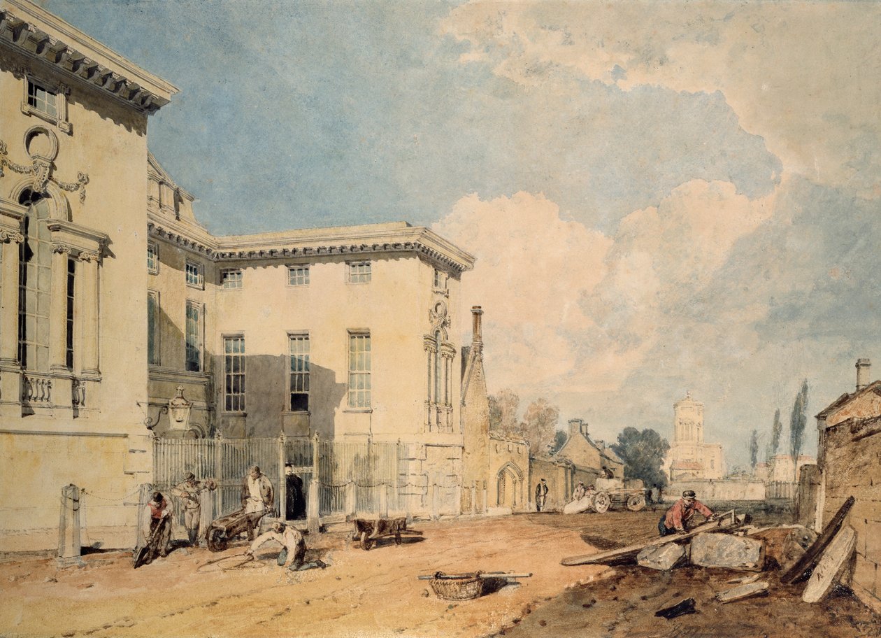Ansicht des Worcester College von Joseph Mallord William Turner