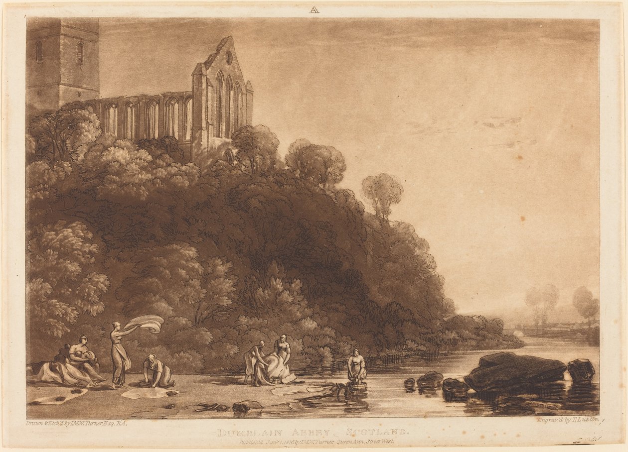 Dumblain Abbey von Joseph Mallord William Turner