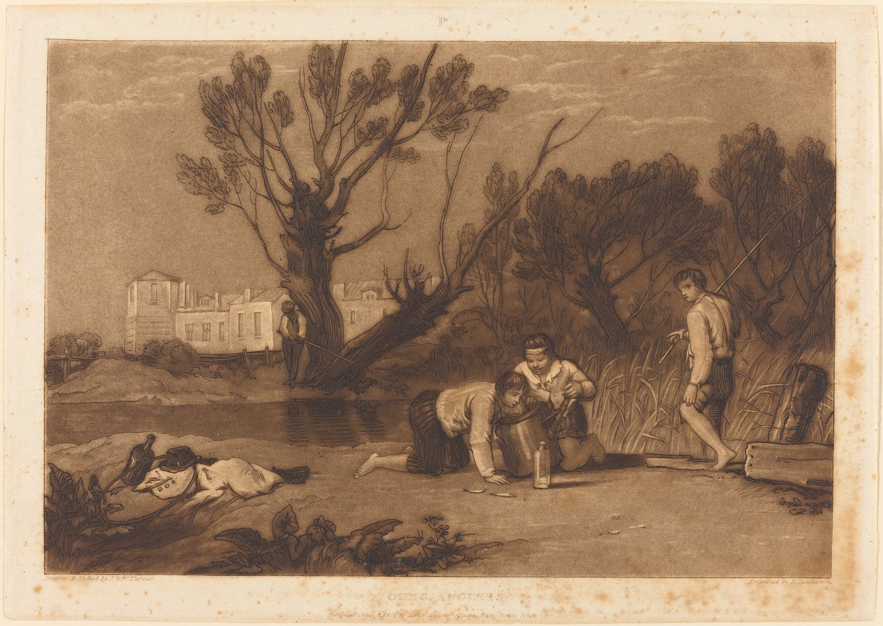 Junge Angler von Joseph Mallord William Turner