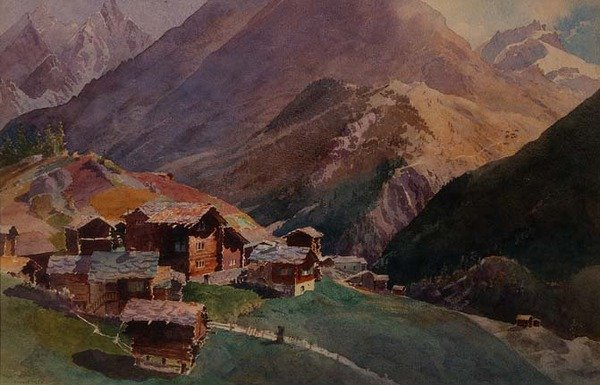 Zermatt von Platten von J.M. Donne