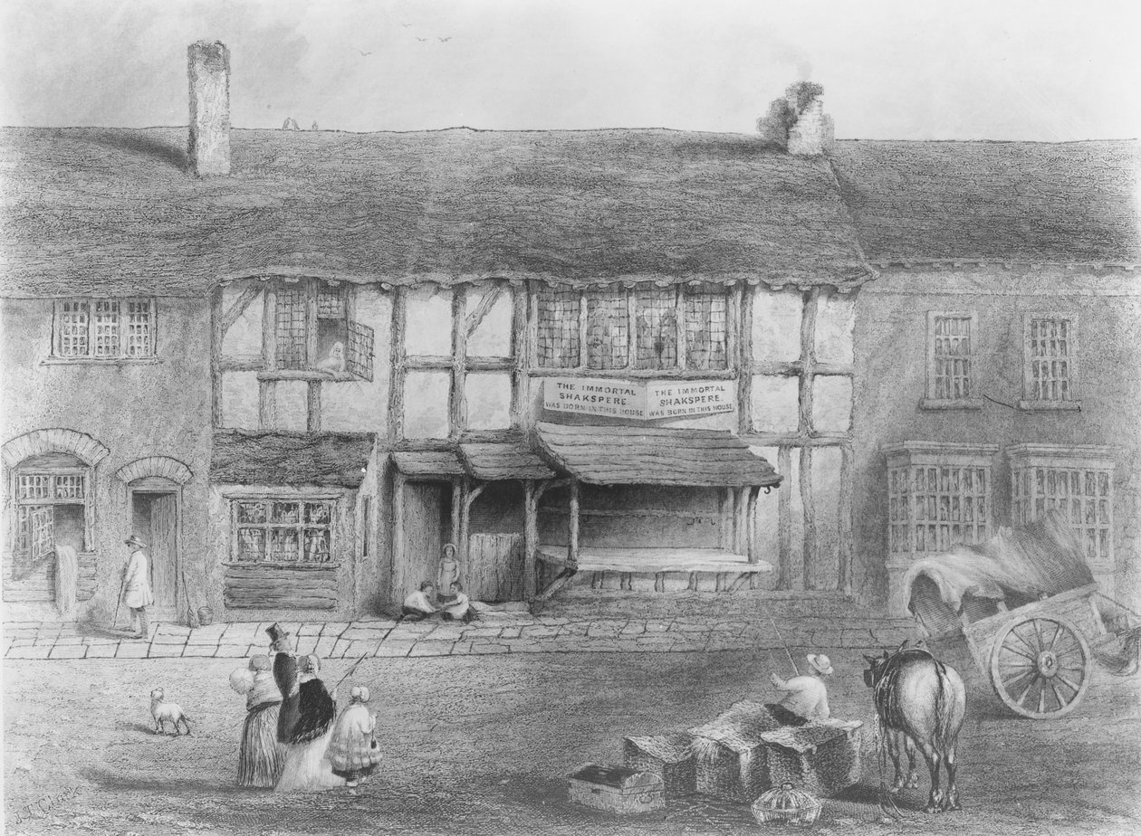 Shakespeares Geburtshaus von J.T. Clark