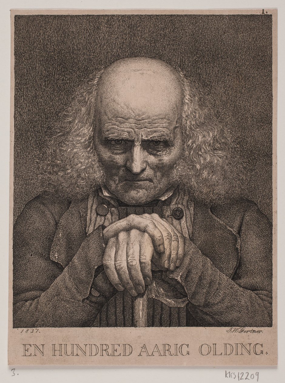 Ein hundertjähriger Greis von J.V. Gertner