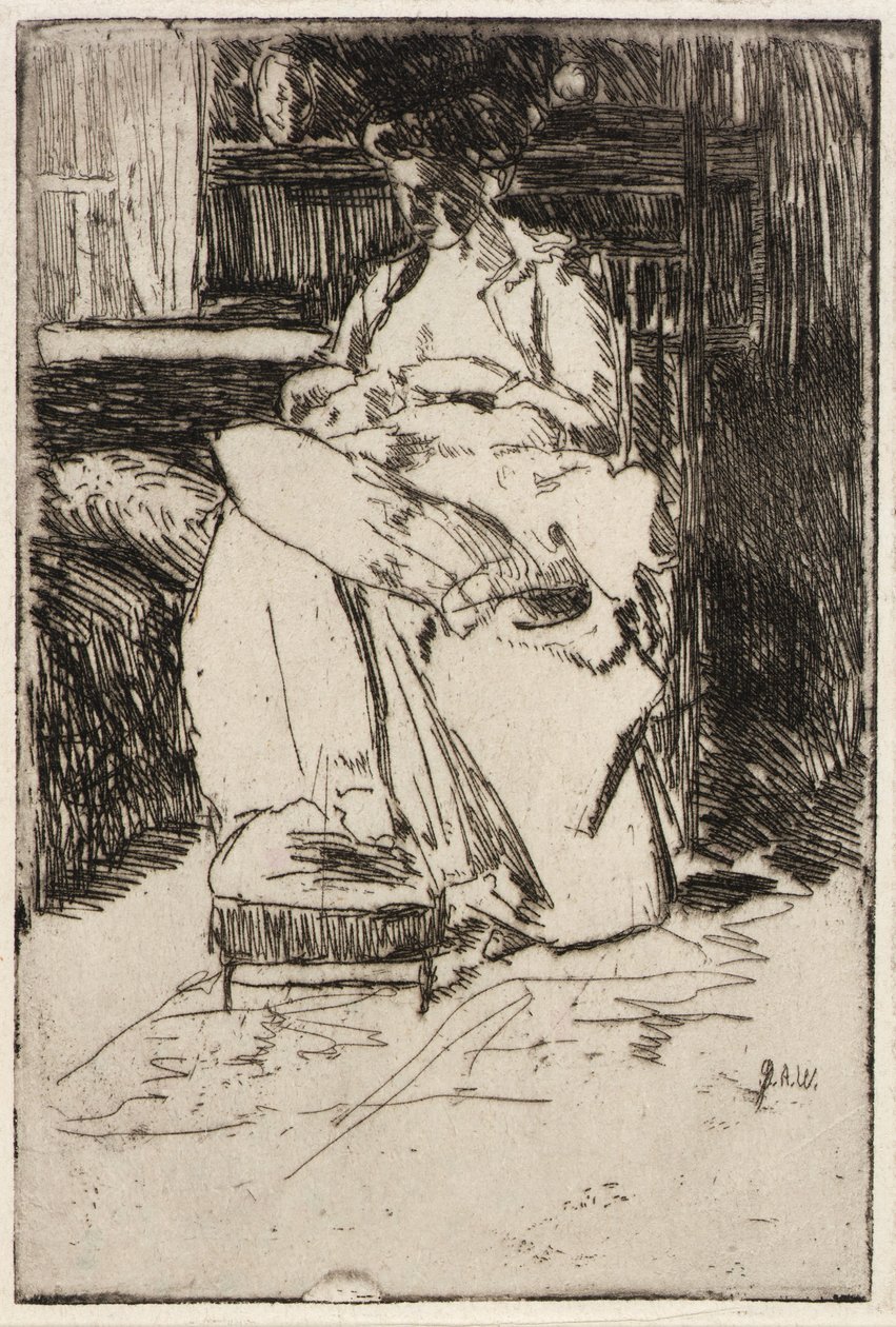 Mutter und Kind Nr. 1 von J. Alden Weir