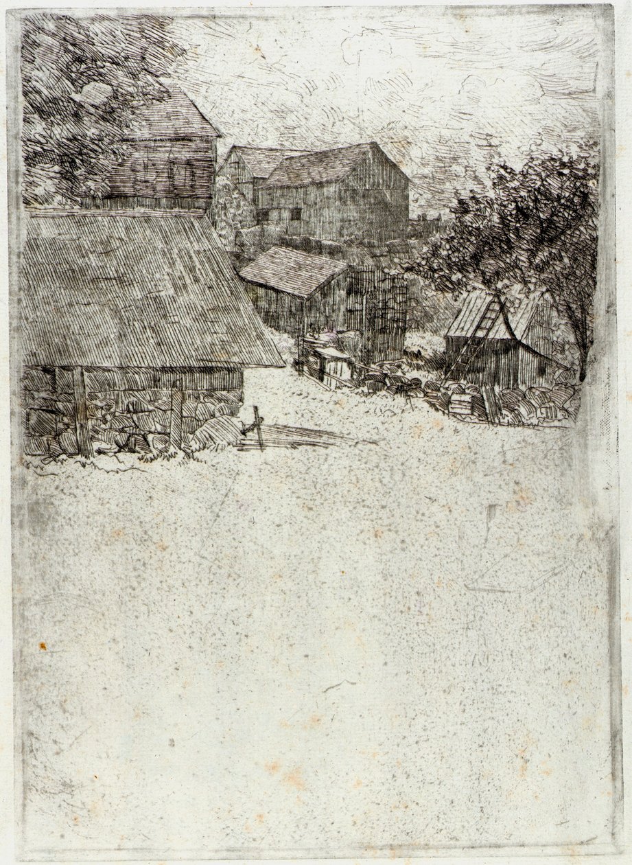 Nachbarhof von J. Alden Weir