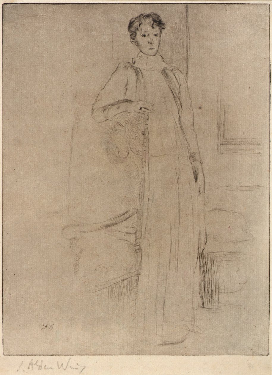 Stehende Figur Nr. 1 von J. Alden Weir