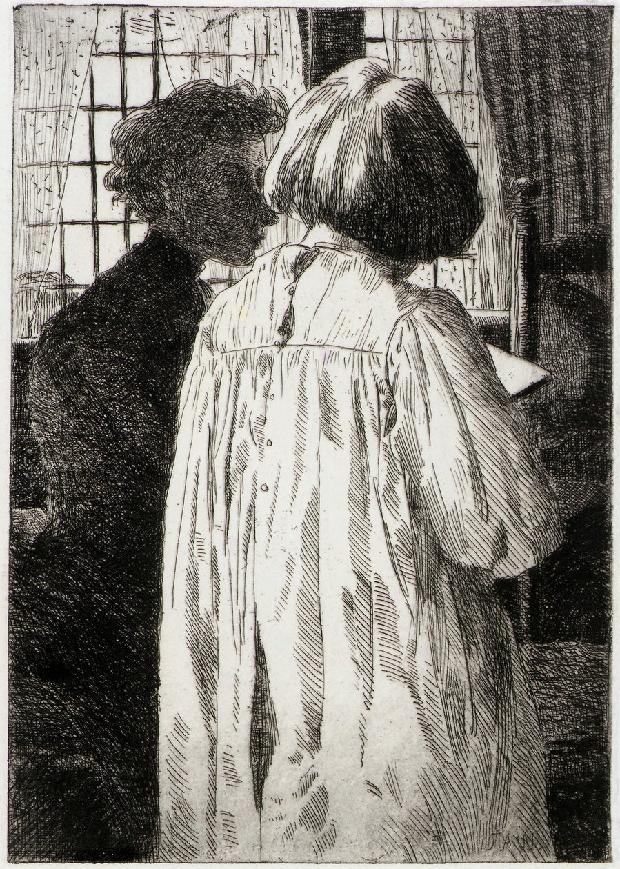Die Lektion von J. Alden Weir