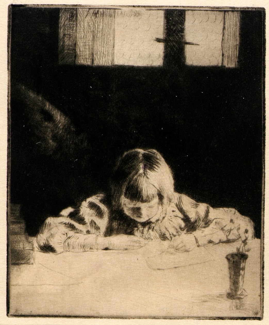 Der kleine Student von J. Alden Weir