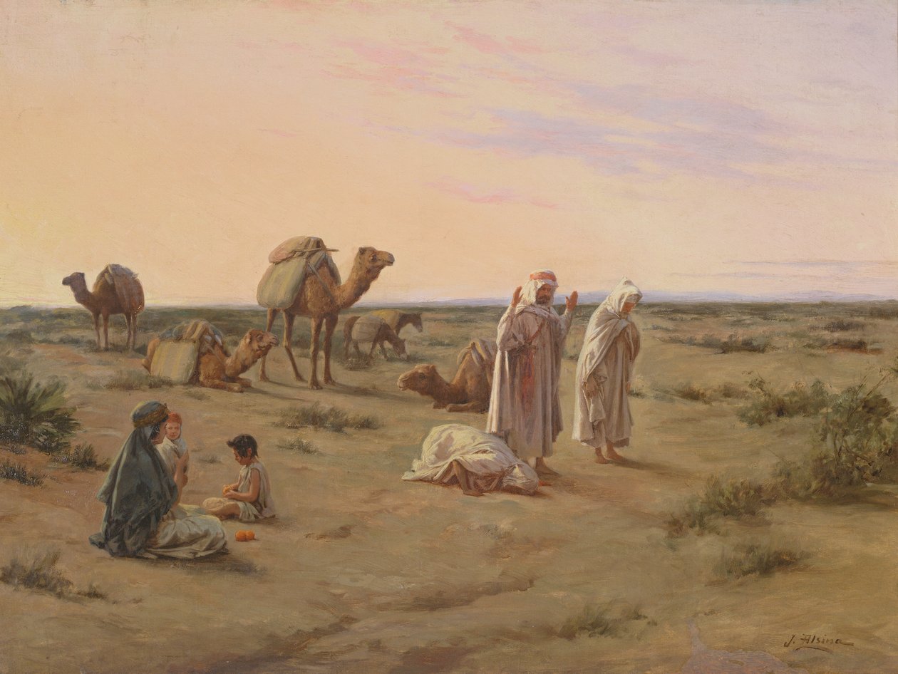 Beten in der Wüste von J. Alsina