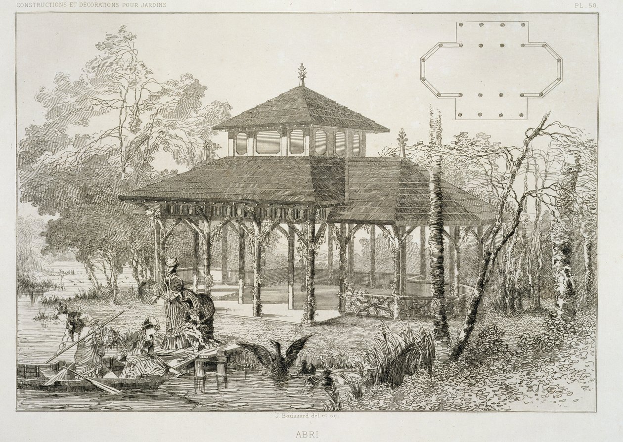 Abri, ca. 1880 von J. Boussard