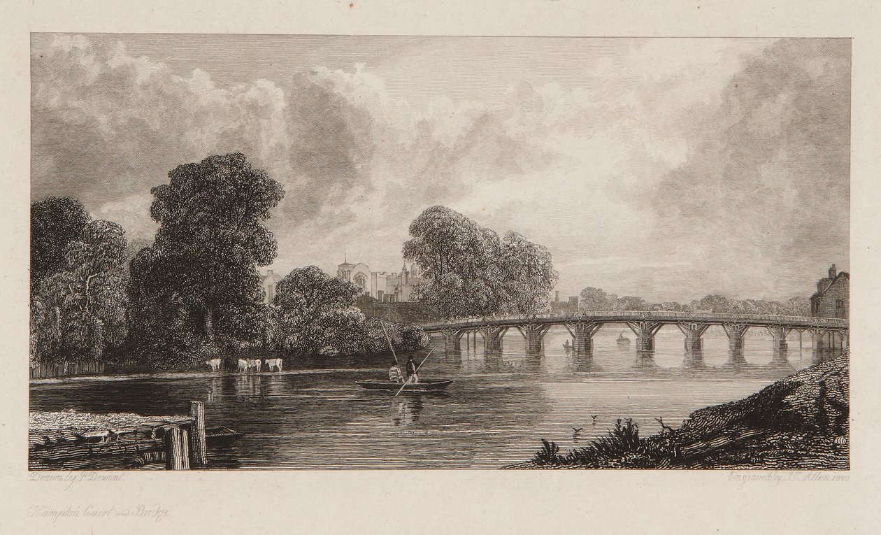 Hampton Court Bridge von J. C. Allen
