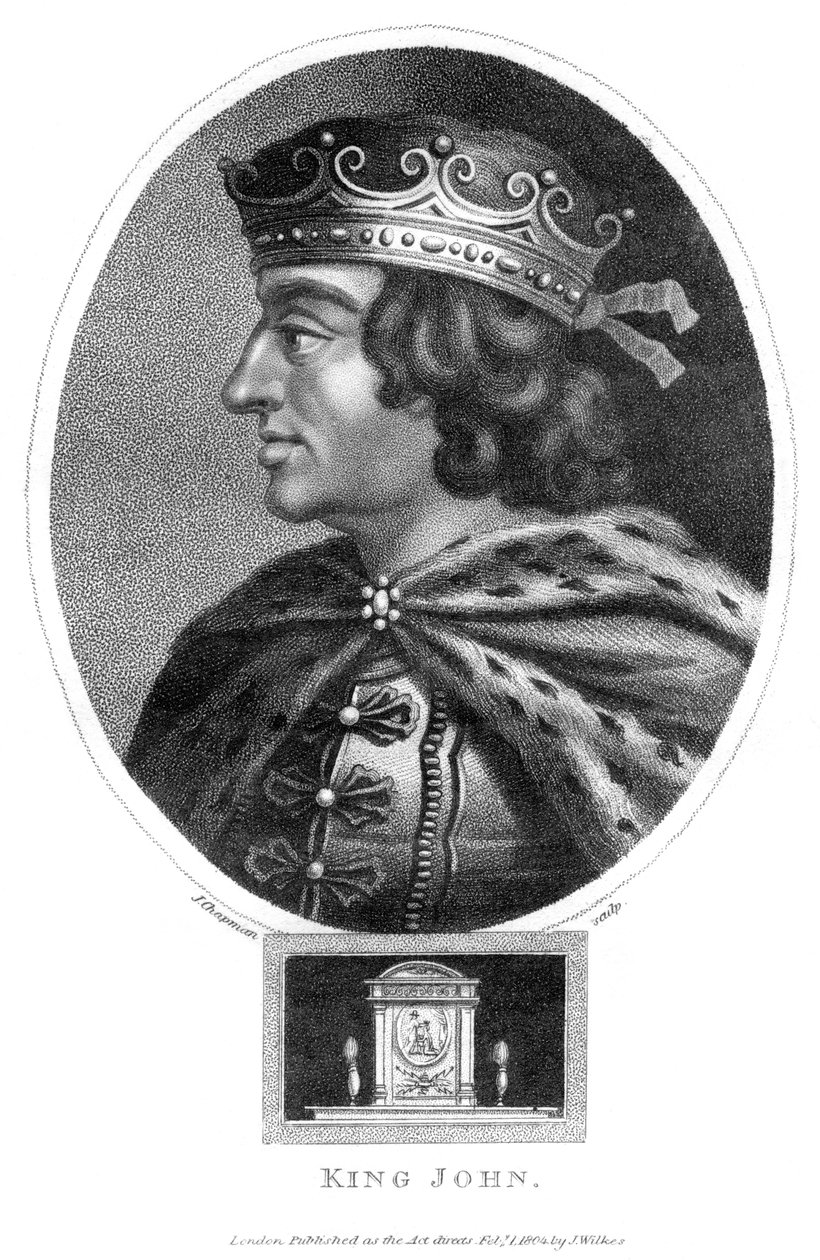 König Johann 1167-1216, 1804 von J. Chapman