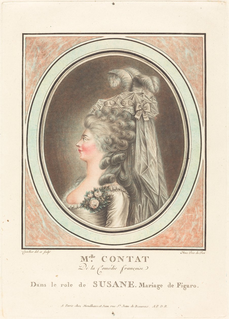Mademoiselle Contat von J. Coutellier