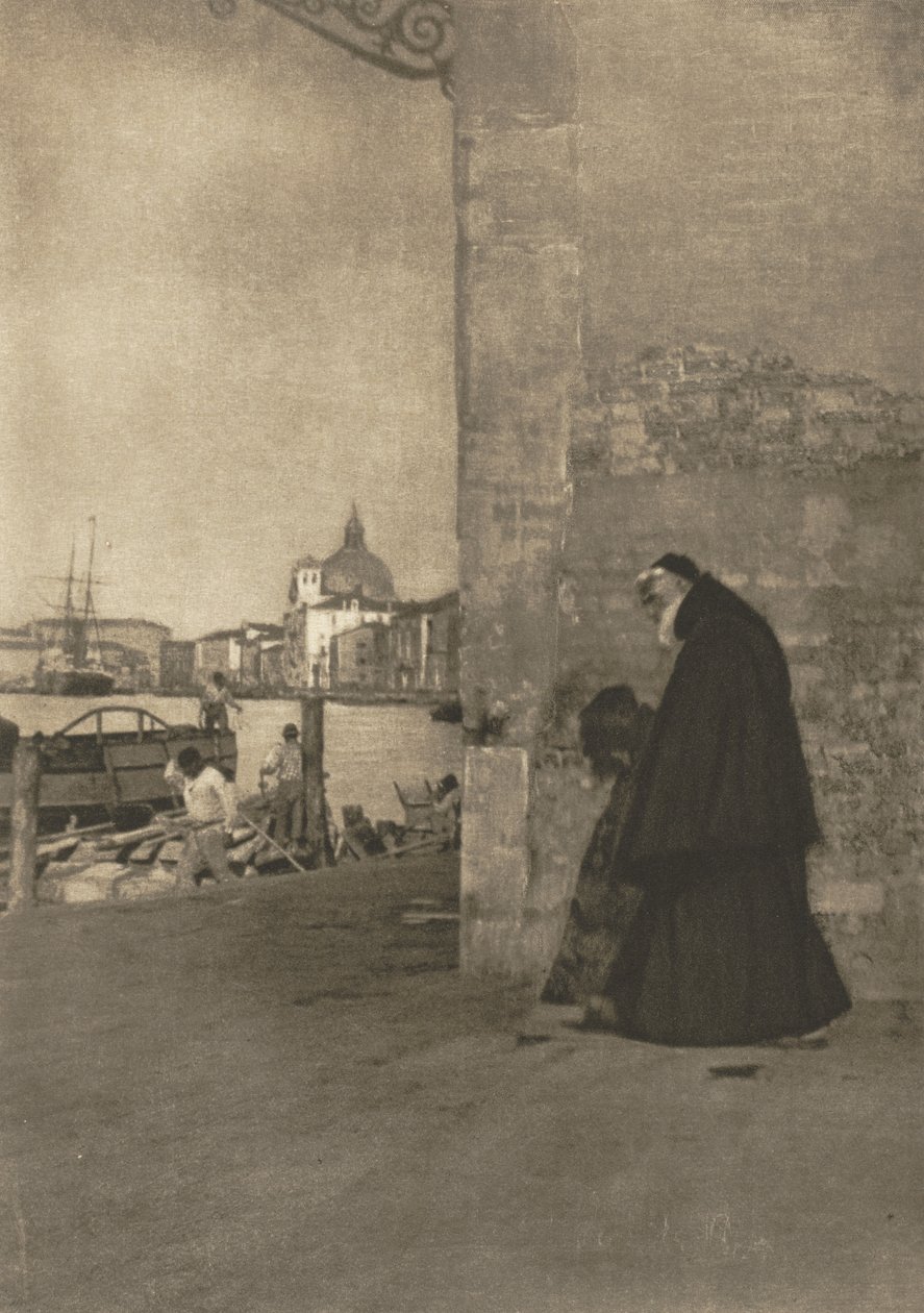 Ein Franziskaner, Venedig von J. Craig Annan