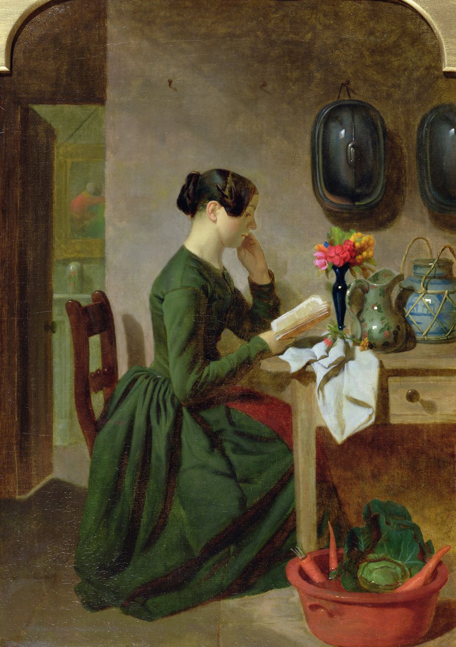 Die Haushälterin, ca. 1858 von J. Davies