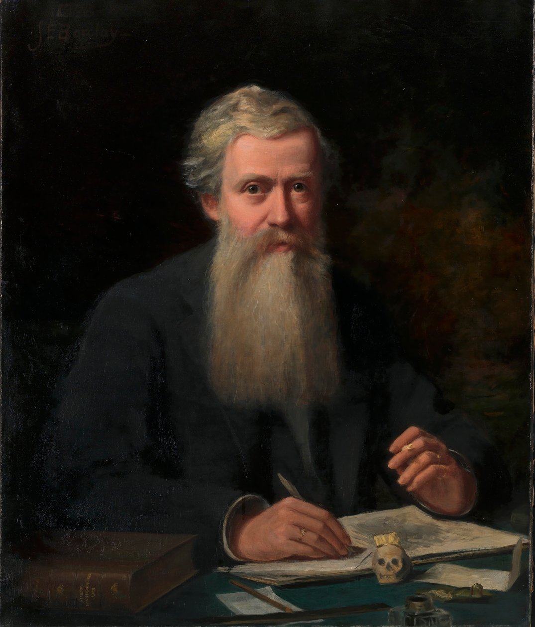 Porträt von Elliot Coues von J. Edward Barclay