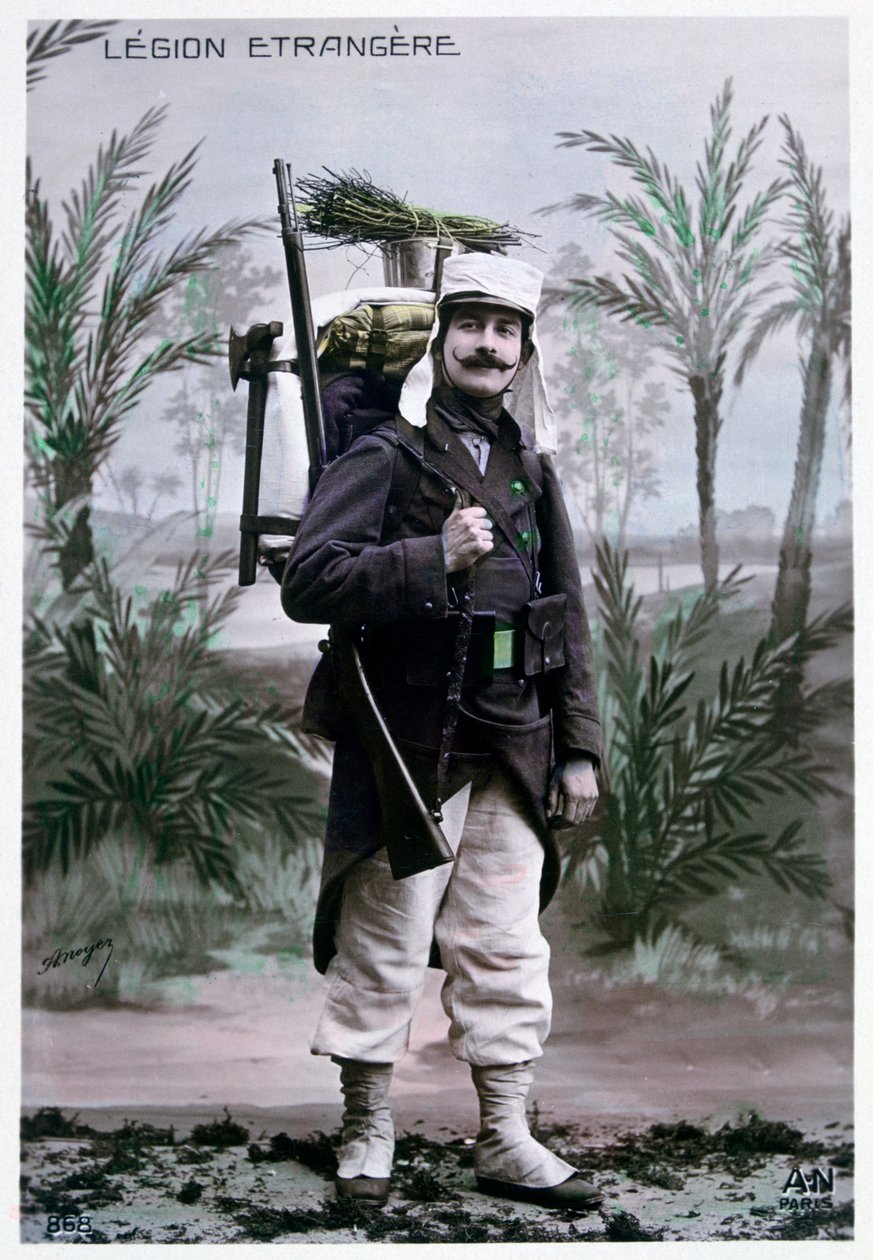 Französischer Fremdenlegionär von J. Geiser