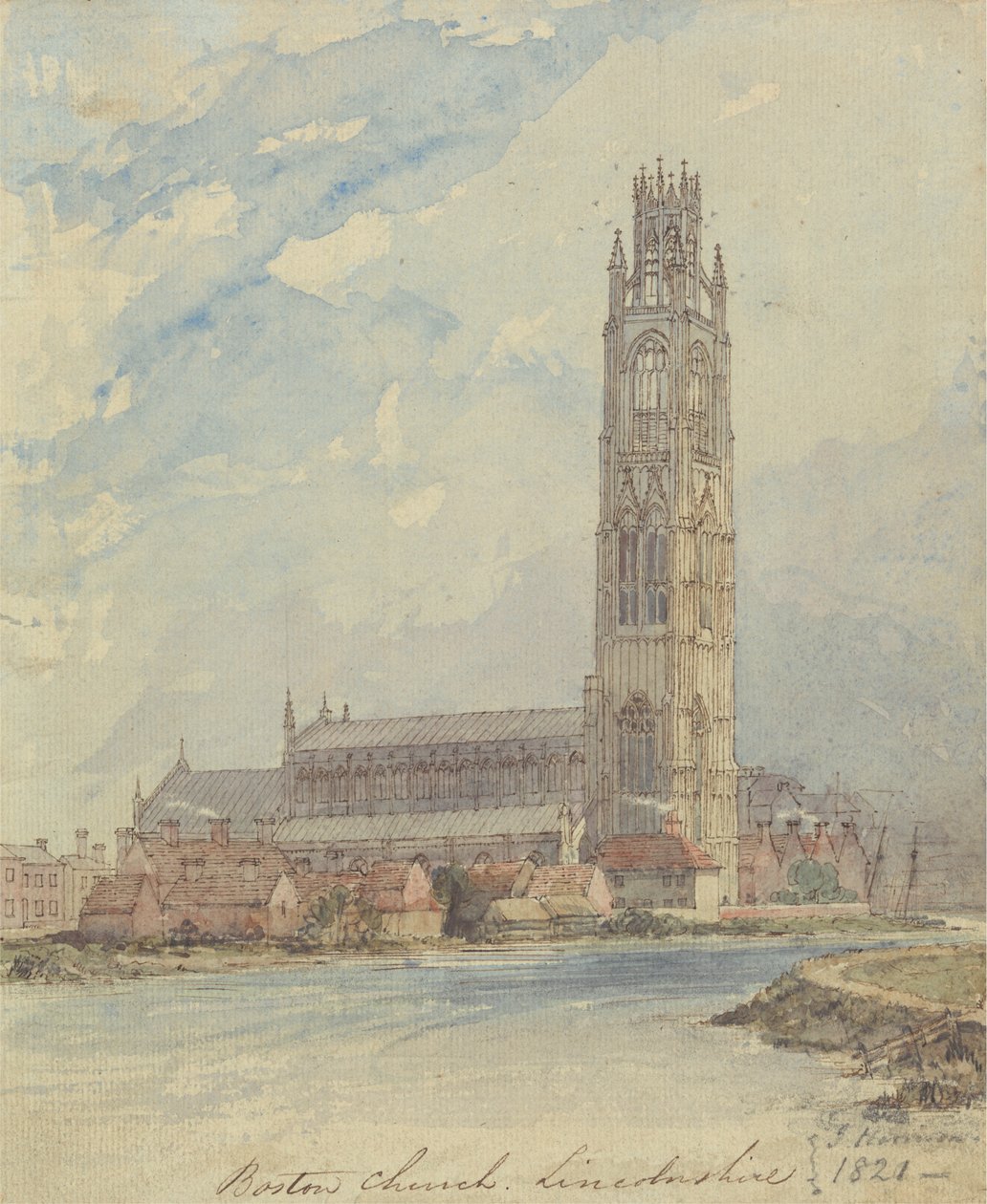 Boston Church, Lincolnshire von J. Harrison