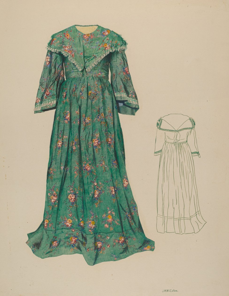 Kleid von J. Herman McCollum