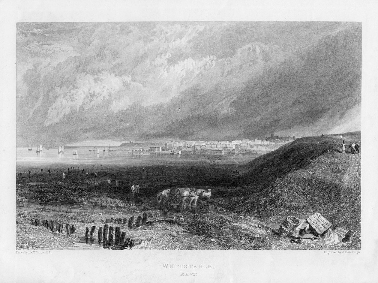 Whitstable, Kent, 19. Jahrhundert von J. Horsburgh