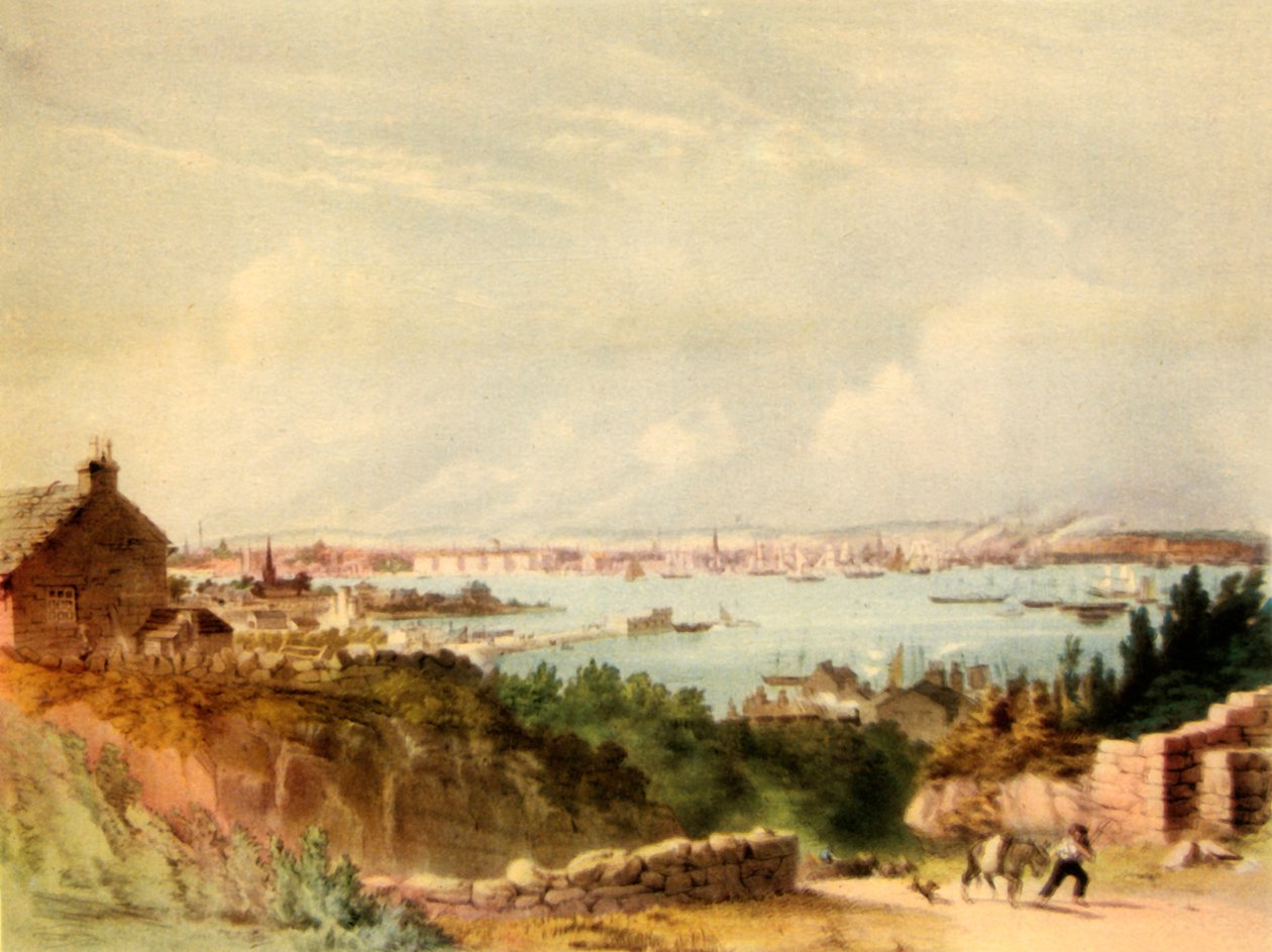Liverpool im Jahr 1846, 1942 von J McGahey