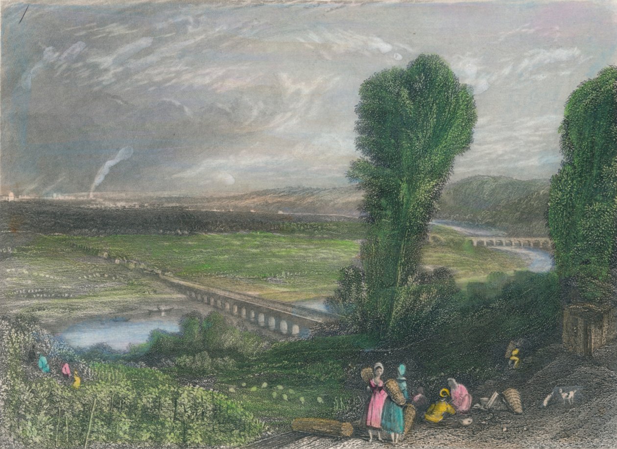 Brücken von St. Cloud und Sevres von J Radclyffe
