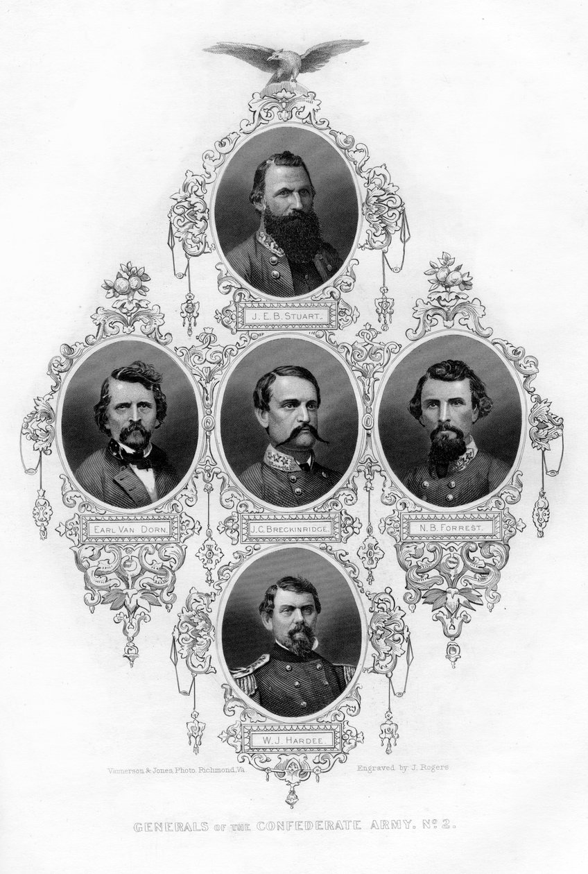 Generäle der Konföderierten Armee, 1862-1867 von J. Rogers