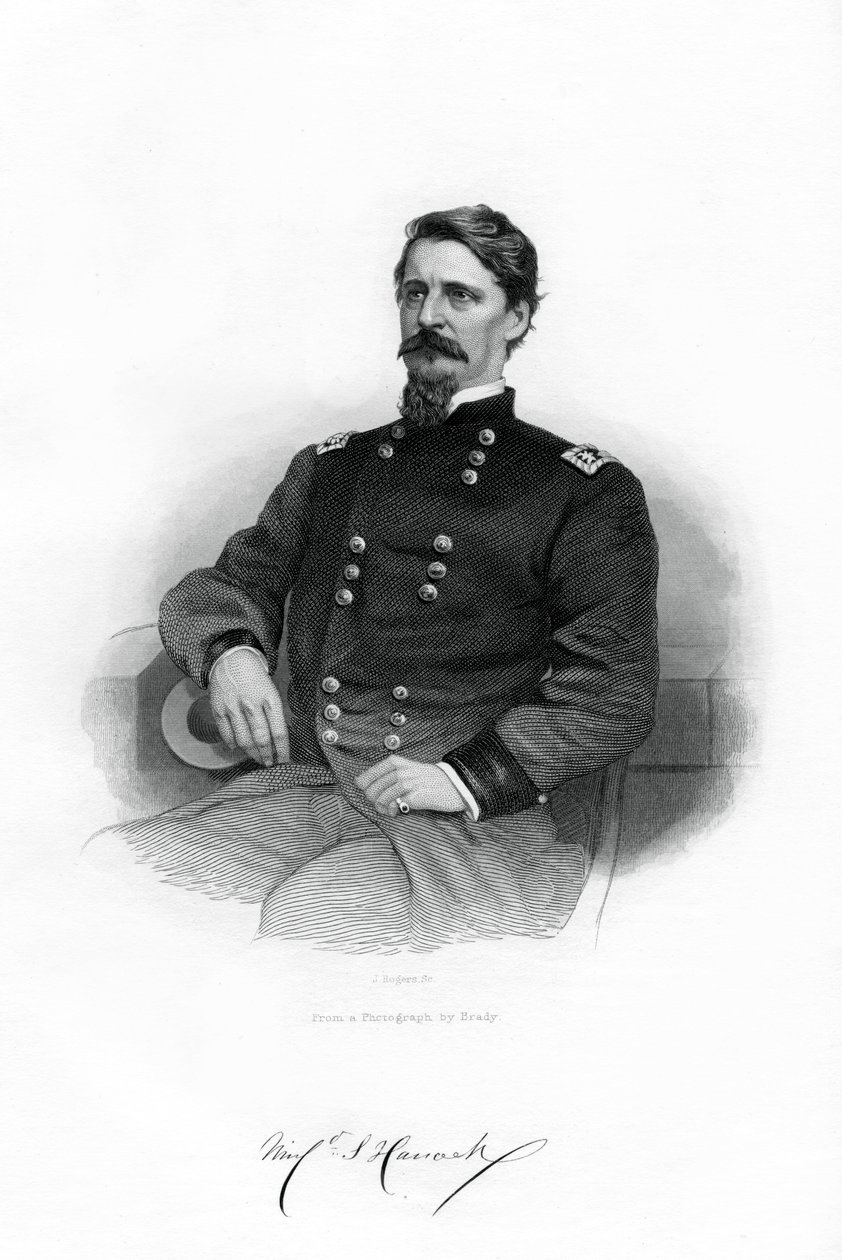 Winfield Scott Hancock, Unionsgeneral, 1862-1867 von J. Rogers