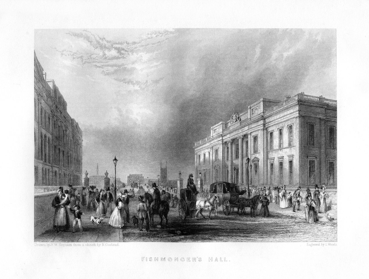 Fishmongers Hall, London von J. Woods