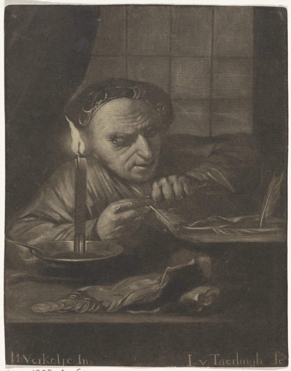 Federschneider von J. van Taerlingh