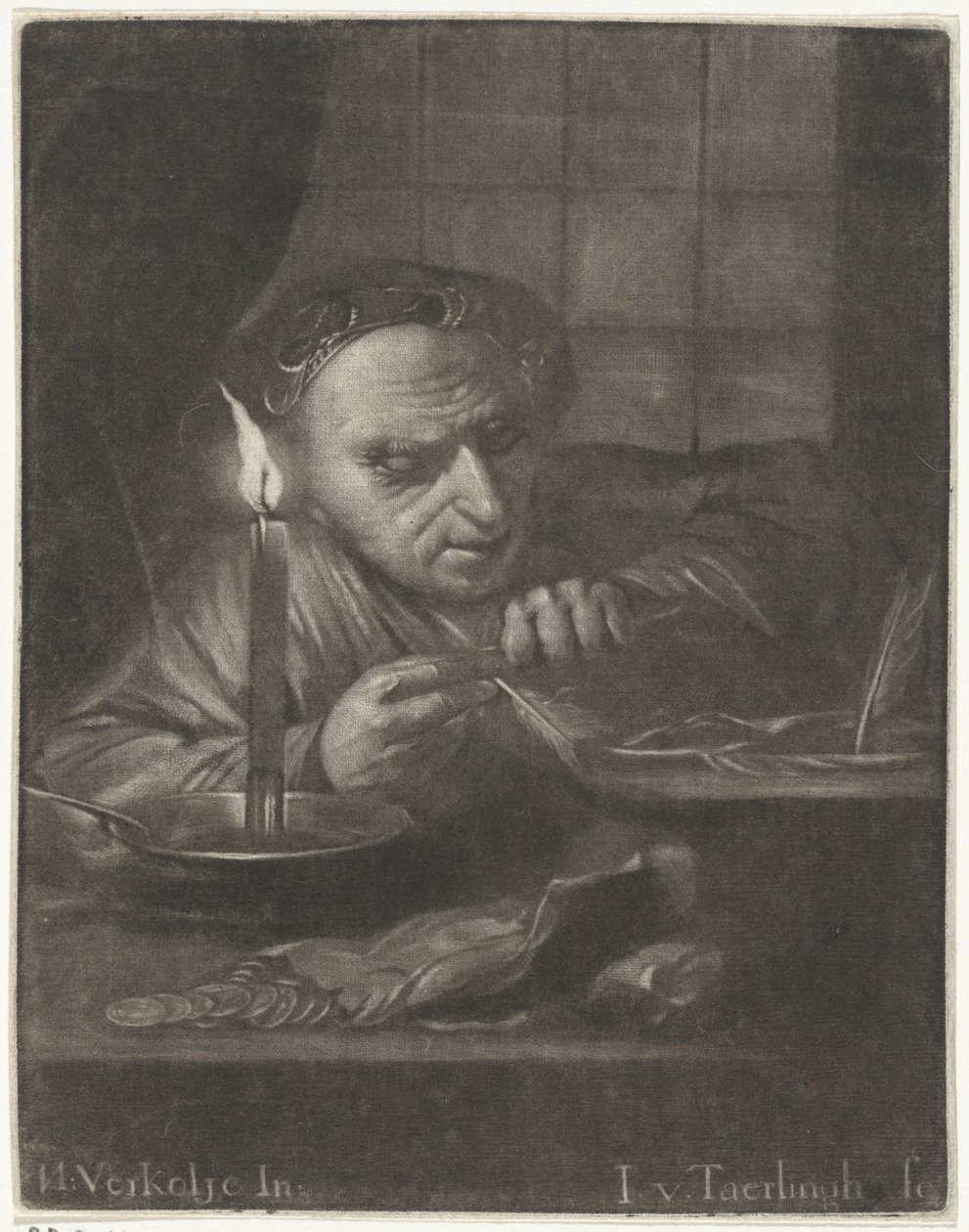 Federschneider von J. van Taerlingh