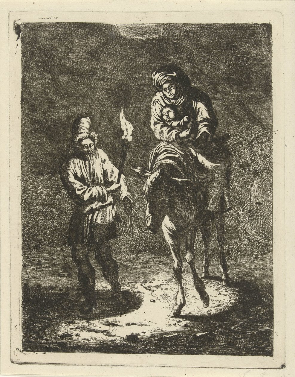 Flucht nach Ägypten von Jabes Heenck