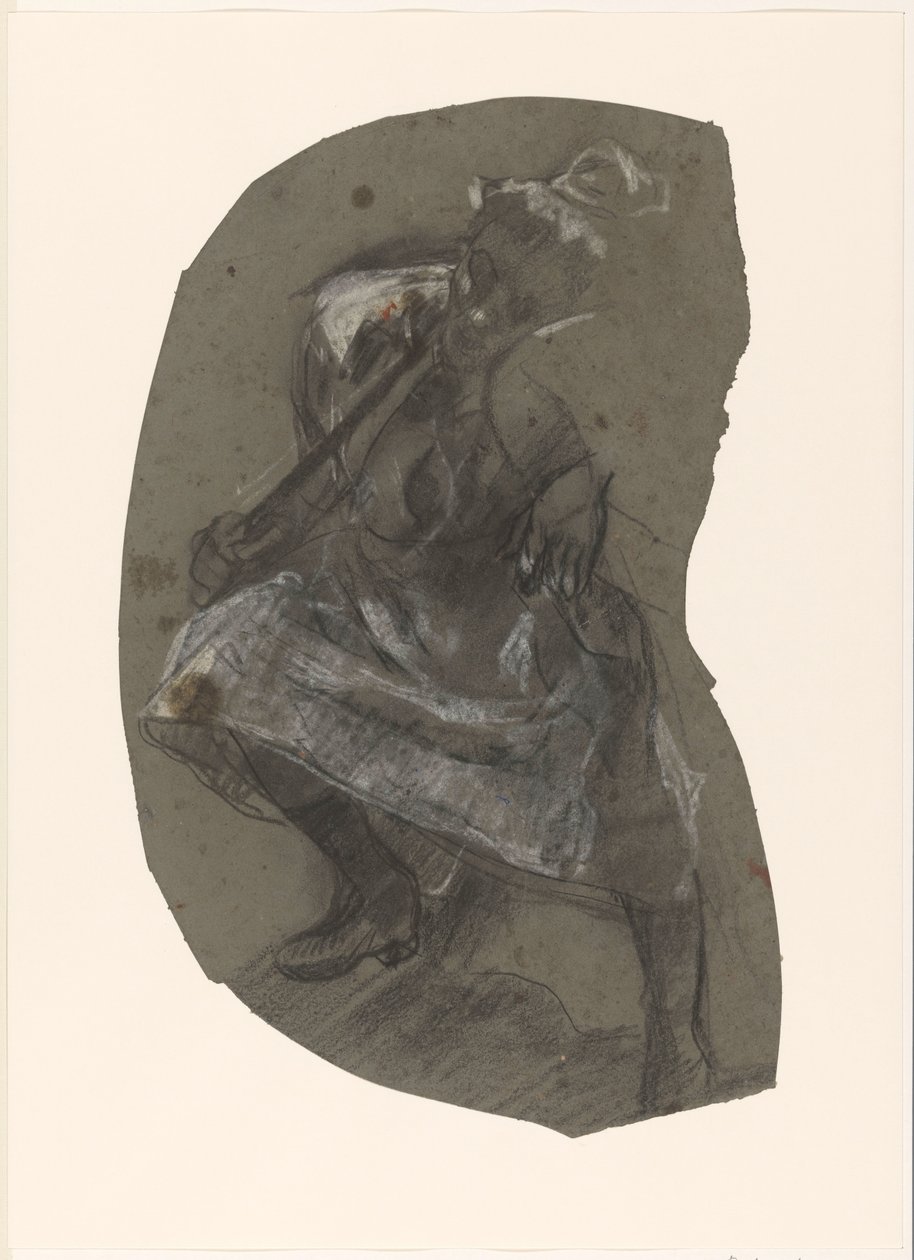 Stehende Frauenfigur von Jac van Looij